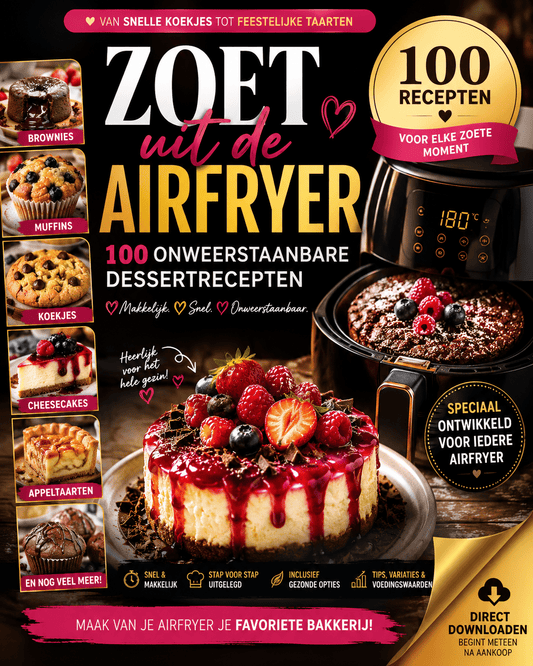 100 Onweerstaanbare Airfryer Dessertrecepten