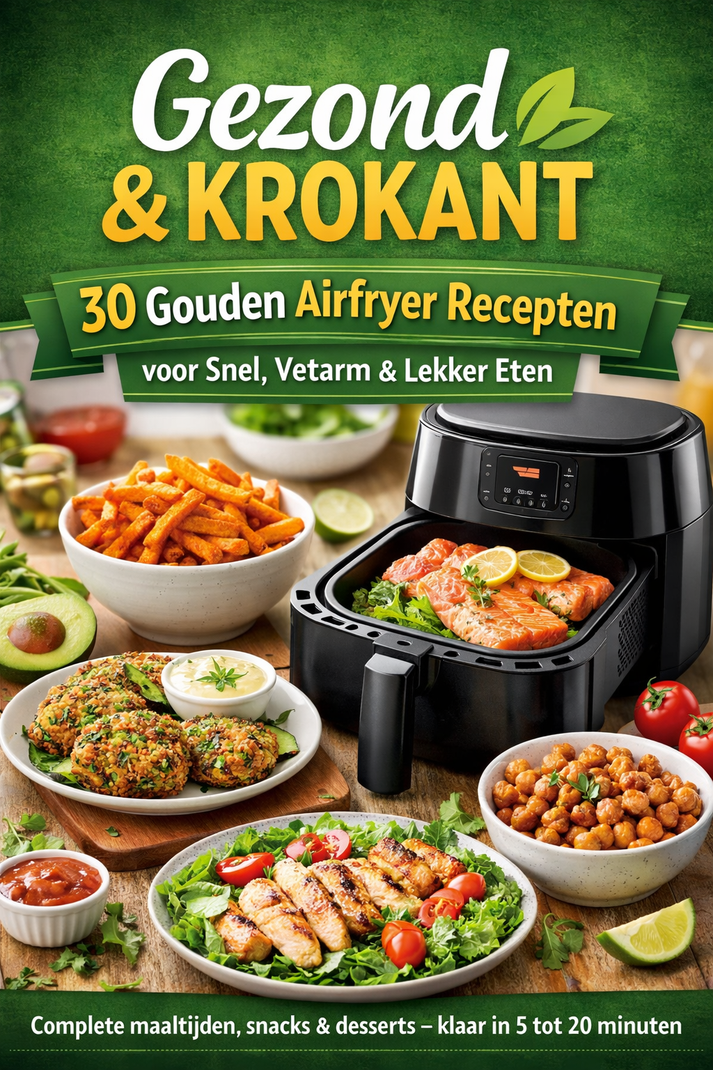 30 Gouden Airfryer Recepten voor Snel, Vetarm & Lekker Eten