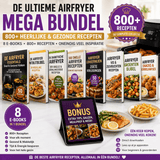 De Complete Airfryer Bibliotheek 12 Ebook +800 recepten